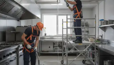 Emergency plumber in Berkeley, CA repairing burst pipe in a home
