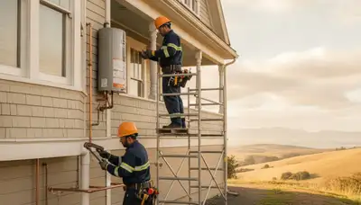 Berkeley, CA plumber service van for plumbing repairs and emergency leak fixes