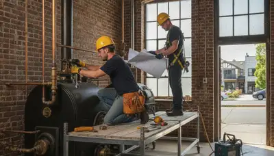 Berkeley, CA plumber repairing a residential plumbing issue for local plumbing repair service