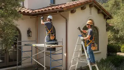 Berkeley, CA plumber repairing a home pipe for plumbing service response
