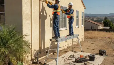 Berkeley, CA plumber repairing a sink for local plumbing service