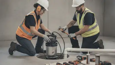 Sump pump installation for Berkeley, CA homes by On Call Plumbers to prevent basement flooding